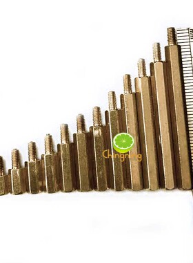 单通六角铜柱5/6/8/10/12/15/18/20/25/30/35/40/45MM高  Φ3