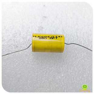 850V0.68uF 684 HJC华晶MPT音频耦合分频器电容胆机铜脚轴向薄膜