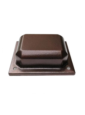 加厚黑色顶罩系列斜角   EI114 96 86  变压器牛罩 顶盖  有折边