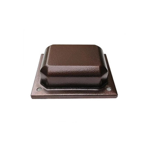 EI114 顶盖 变压器牛罩 有折边 加厚黑色顶罩系列斜角