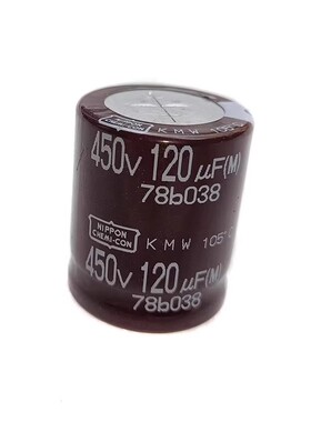 63V250V400V450V500V120uF电解电容尼吉康 化工  HEC nobby