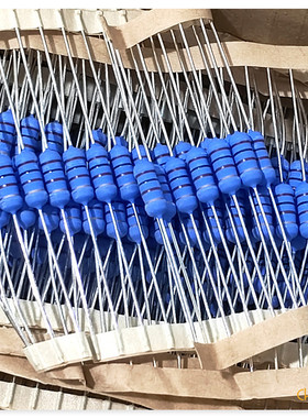 台湾ROYAL厚声2W 100R 7.5K 47K 220K 金属氧化膜电阻5%铜脚 胆机