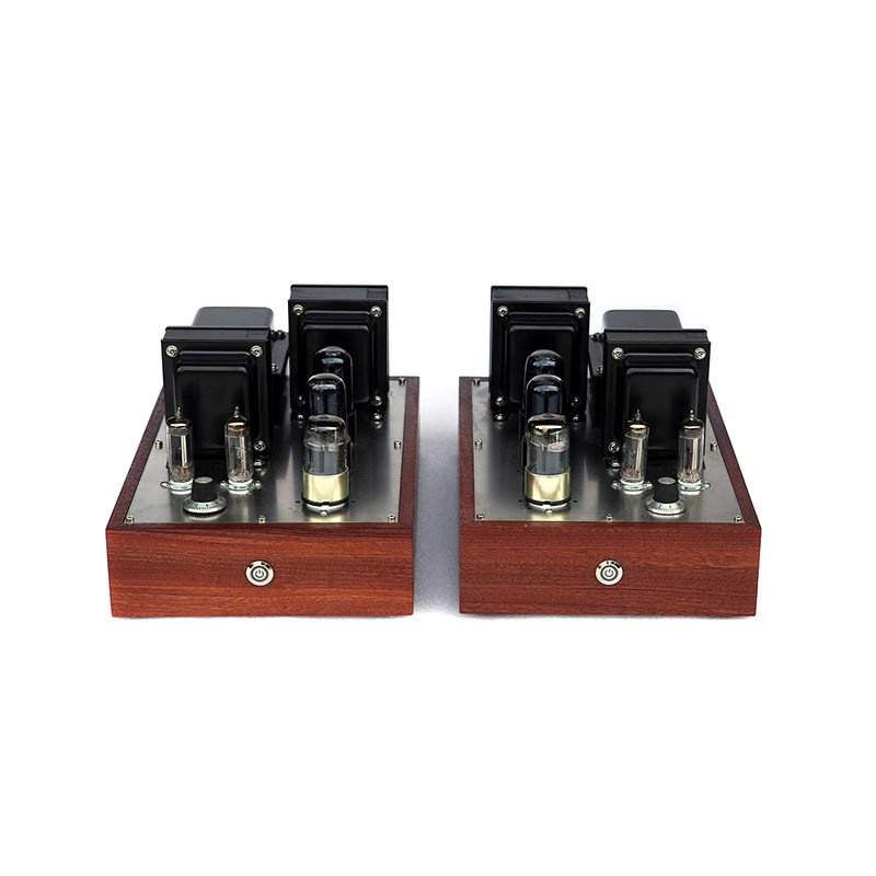 青柠6V6并联单端胆机分体式 6SN7推动 6Z4并联胆整流 手工搭棚