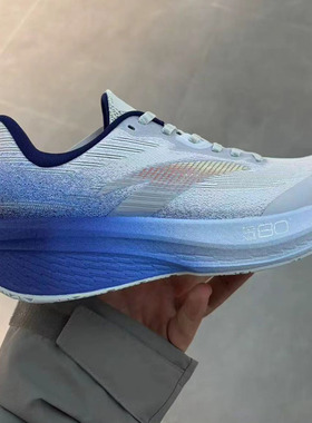 安踏二区心率80 缓震回弹氮科技跑步鞋2026春新款运动鞋112615555