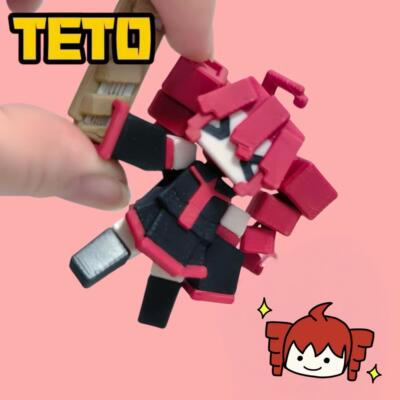 重音像素手办miku可爱摆