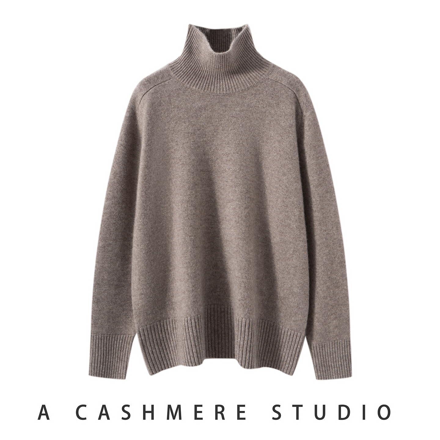 王菲同款高领加厚羊绒针织衫