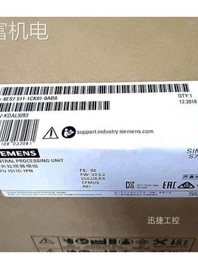 非实 6ES7511-1CK01-0AB0S7-1500CPU1511C-1PN 6ES75111CK