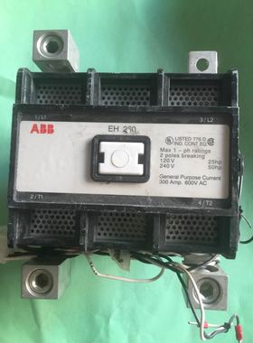 ABB?24VDC直流接触器EH260C2P*L电磁继电器EH260?