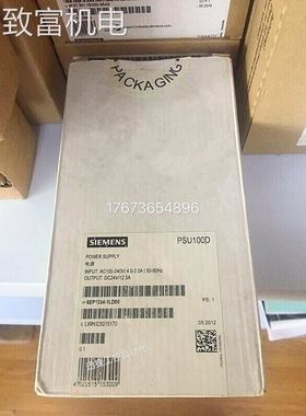 非实 6EP1334-1LD00PSU100D调节型电源DC24V/12.5A