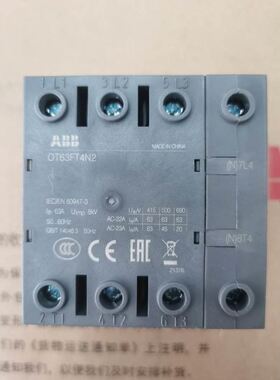 ABB 隔离开关 OT63FT4N2 OT80FT4N2 OT100FT4N2 OT125FT