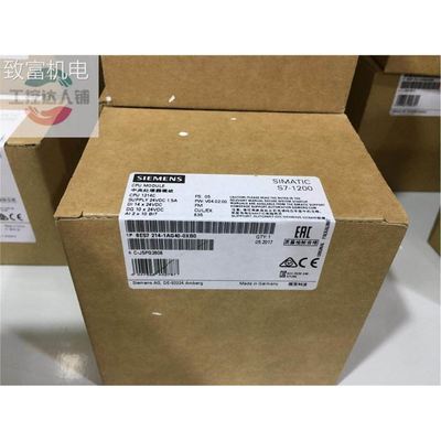 非实 6ES7 214-1AG40-0XB0 CPU 1214C DC/DC/DC,14输入/10