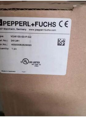 P+F倍加福距离传感器VDM100-50-P/G2原装241261