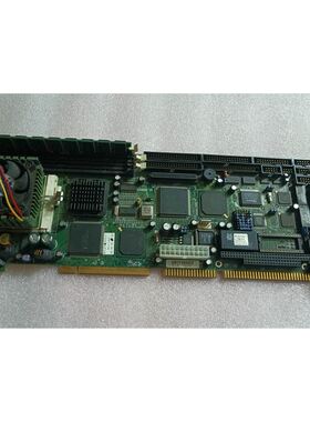 非实 HS6037 VER:2.1 工控机主板带网口和SCSI接口 配CPU内存风