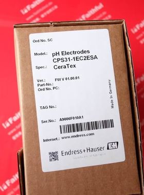 E+H CPS31-1EC2ESA 恩德斯豪斯模拟式pH电极传感器 Cerat