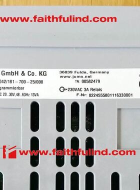 Jumo 00582479 久茂温控器 dTRON 308 703042/181-700-25