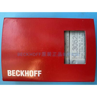 BECKHOFF倍福KL3052KL3202KL3204KL3102KL3022KL4001KL4002KL