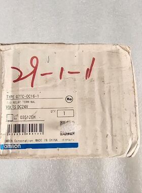 (请)OMRON G7TC-OC16-1