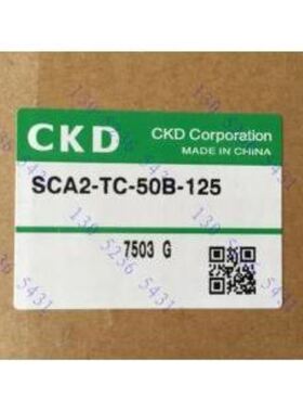 CKD喜开理双作用单活塞杆型气缸SCA2-TC-50B-150-T0H-D原