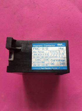 FUJI/富士 FMC-0/G[4a]低压直流接触器4NO电磁继电器24VDC
