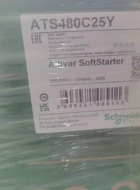 ATS480D88Y/ATS480C11Y/ATS480C14Y/C17Y/C21Y/C25Y软启动