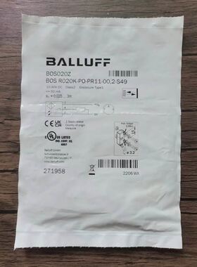 巴鲁夫 BOS020Z BOS R020K-PO-PR11-00,2-S49