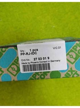 菲尼克斯凤凰PP-RJ-IDC原装配线架2703019