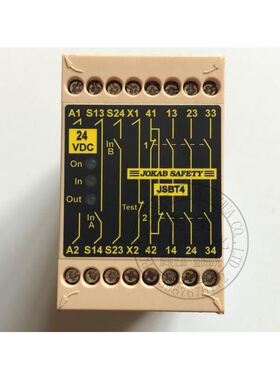 JOKAB SAFETY佳可保原装安全继电器JSBT4/R4 24VDC
