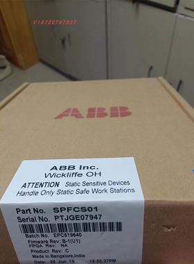 ABB|SPQRS22|SPDSI22SPCIS22|SPFCS01|原装ABB模块