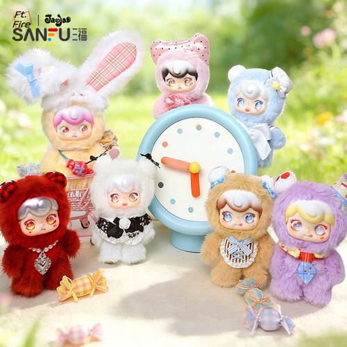 JaoJao毛绒盲盒 可爱创意趣味手办公仔娃娃潮玩摆件盲抽520107