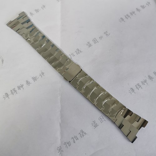 RARONE雷诺老款钨钢83005M本色男表带表链通用NOBEL诺贝尔58131G