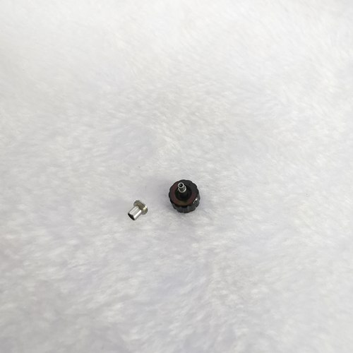 DOXA时度手表把头D112B黑色把管锁把柄头巴蒂配件原装正品