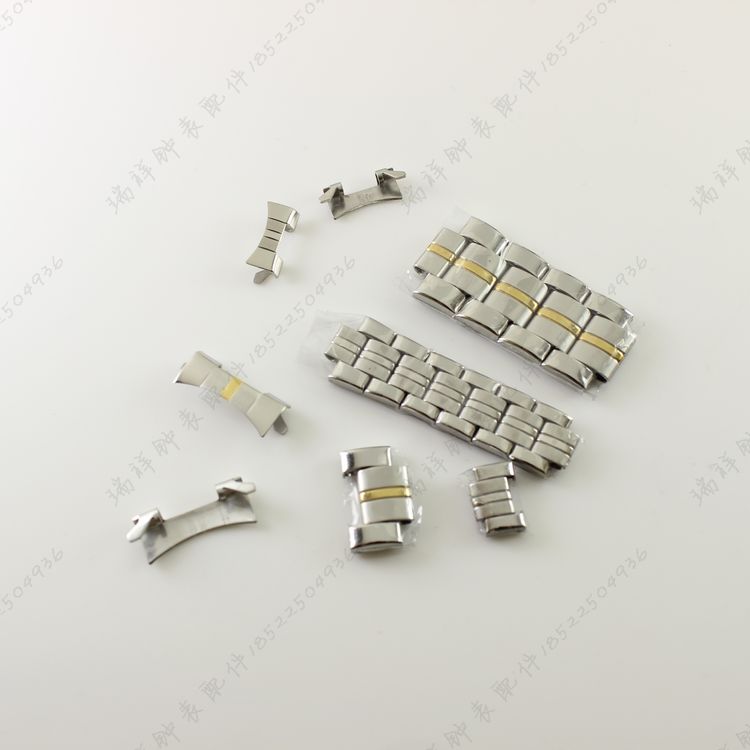 POSCER宝时捷M8196男表带加长扣节L8196女表链头节中节保时捷配件