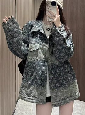 2025春秋痞帅外套女ins高街潮牌港风日系原宿风韩版潮流宽松夹克