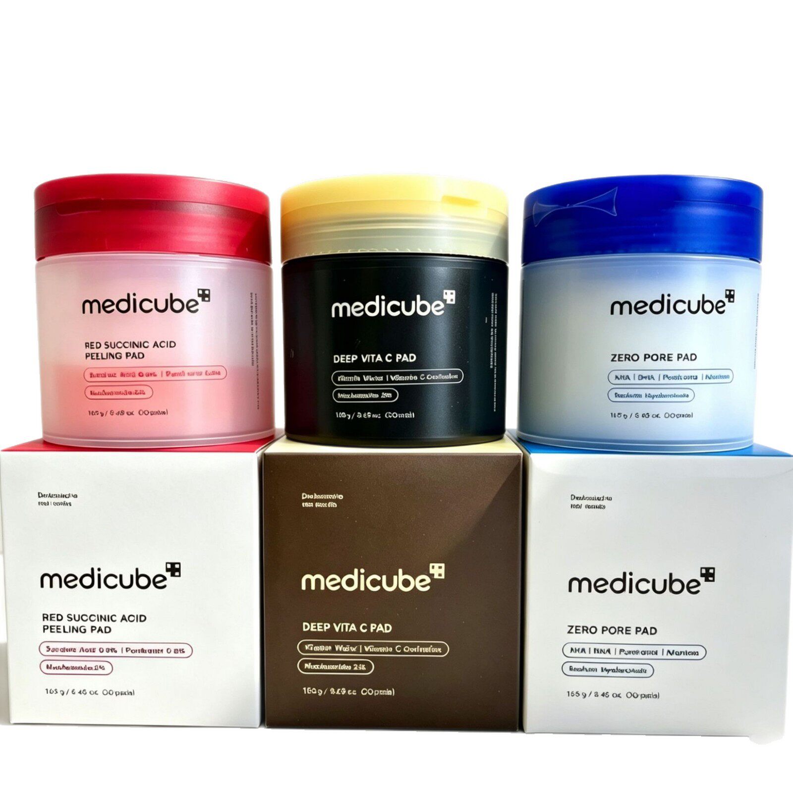 跨境medicub毛孔爽肤棉片乐得紧致毛孔湿敷棉片70pads
