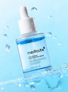 Medicube透明质酸多肽精华含PDRN水润丰盈双层保湿30ml