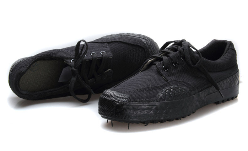 Boots militaires pour homme en toile - Ref 1399678 Image 3