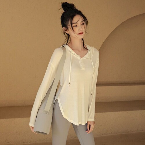 瑜伽服女长袖外套2025新款运动