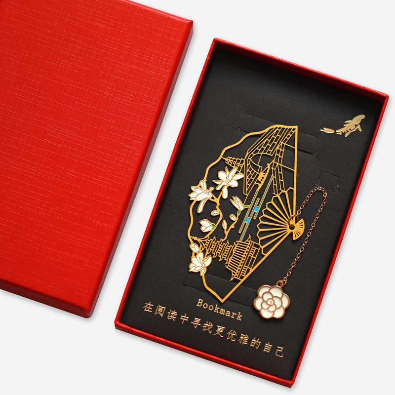 玉兰花礼品玉兰花送老师书签
