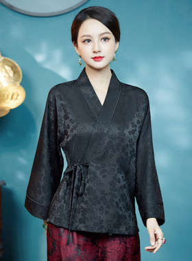 唐装女改良款气质优雅复古民国风