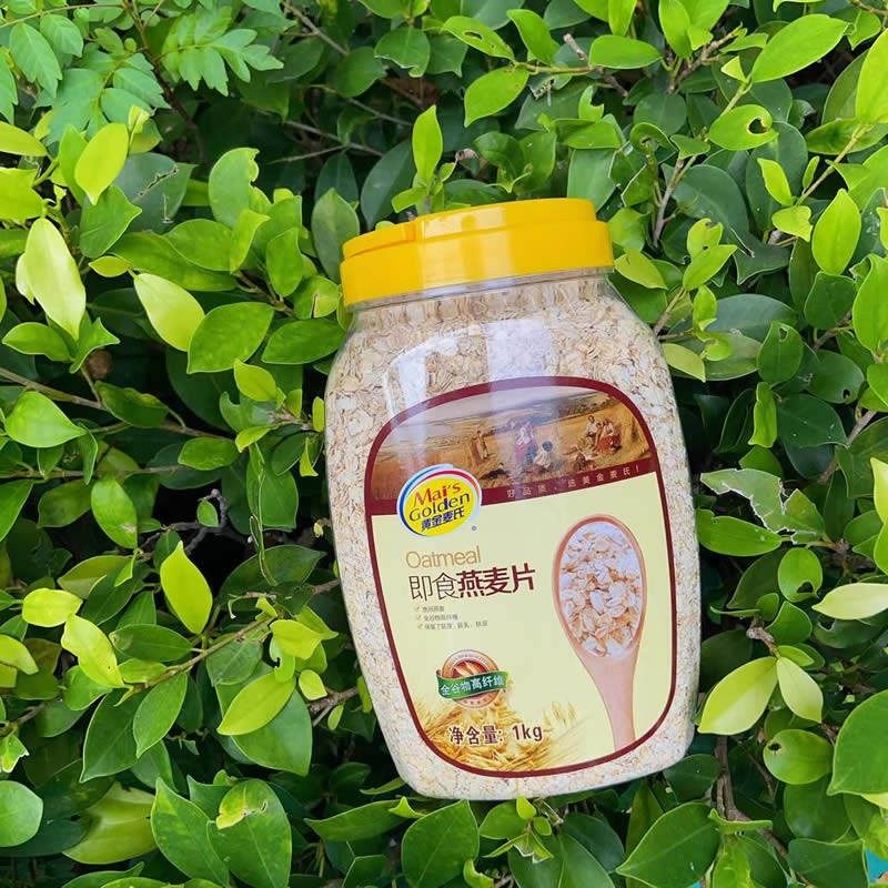 包邮 黄金麦氏即食燕麦片罐装即食燕麦片送礼年货早餐麦代餐点心,咖啡/麦片/冲饮,纯燕麦片,淘宝优惠券,粉丝福利购,淘宝优惠卷