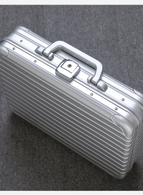 eben铝镁合金轻便手提箱公务箱贵重物品仪器保管箱密码锁13寸两色