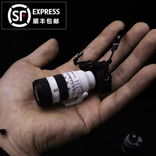 4迷你仿真相机模型M4M5微缩单反摆件娃娃屋搭配玩偶配件高级感