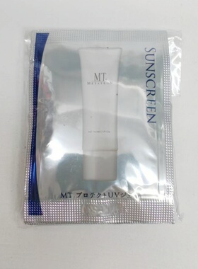 新版日本院线MTMETATRON护肤品防晒乳液小样1g*10片SPF34PA+++15g