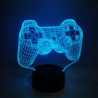 PS5 icon gaming light, game controller, night light, computer desktop, case, decorative item, ambient light, gift thumbnail 2