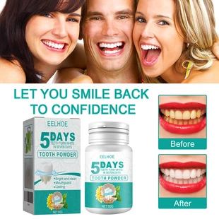 Tianmei Dental Powder Stain Removal Fresh Mouth Whitening Cl