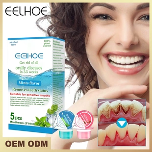 oral smoke cup stains Jelly tooth cleaning mouthwash odor