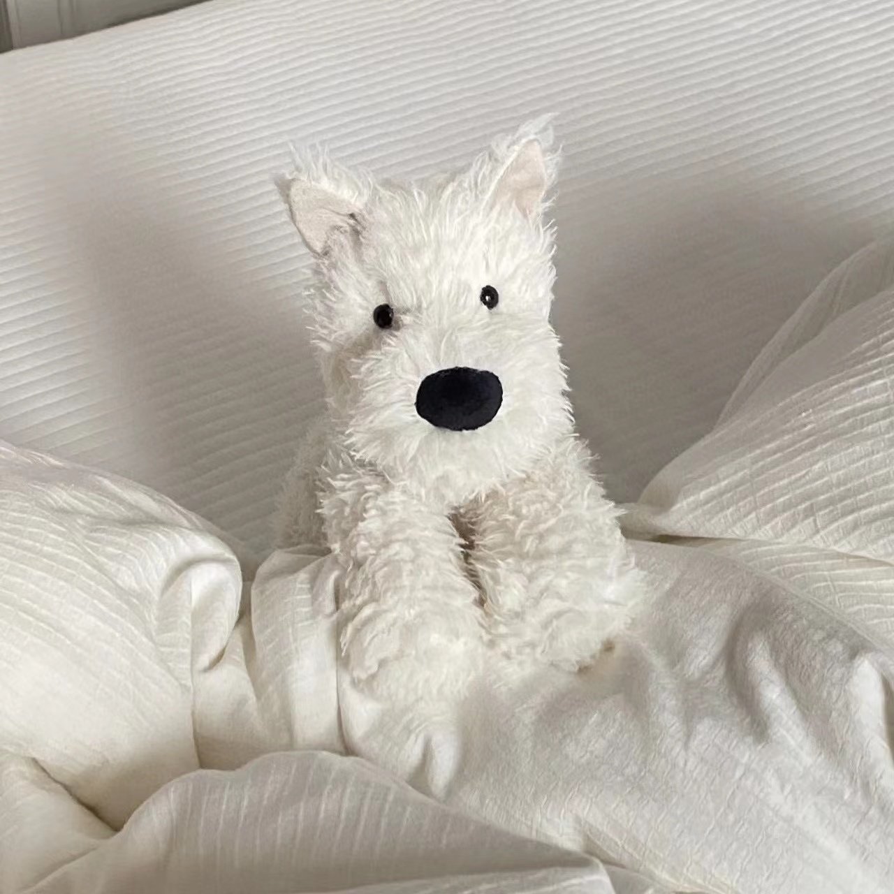 小狗玩偶安抚毛绒公仔可爱西高地软乎乎修狗少女心礼物治愈系玩具