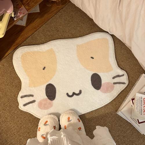 原创棉花糖猫地毯可爱地毯