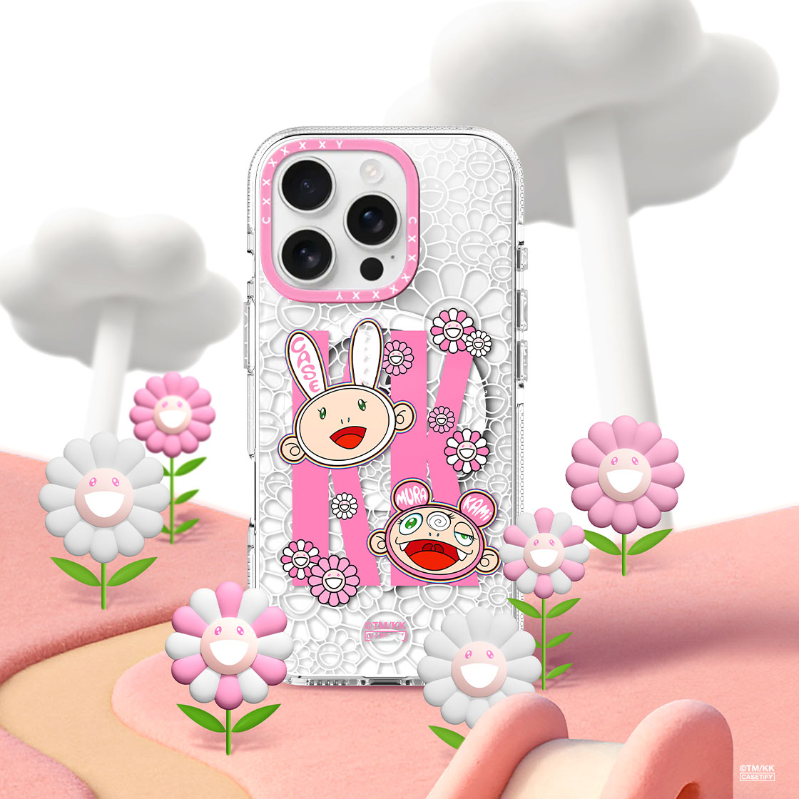 香港CASETi联名村上隆KAIKAI AND KIKI适用苹果16pro壳iPhone15plus14潮牌13卡通12Promax磁吸保护套