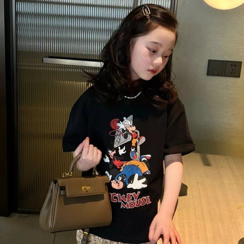 纯棉可爱搞怪印花短袖t恤男女生夏季宽松休闲显瘦百搭圆领上衣服